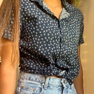 RVCA button up shirt